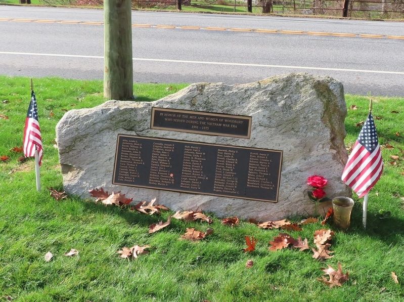 Woodbury Vietnam Era Monument image. Click for full size.