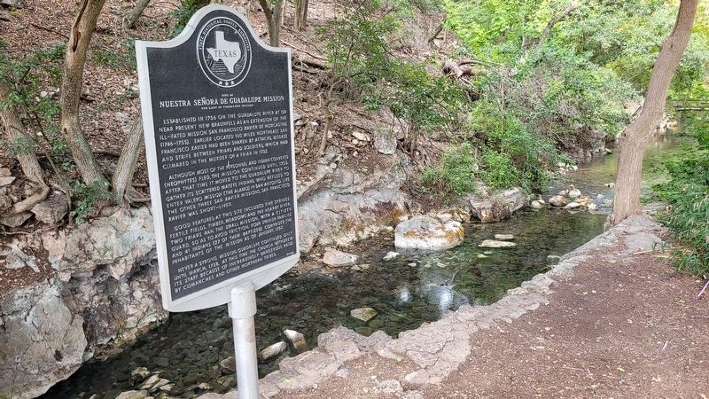 The Marker with the source of one of the springs image. Click for full size.