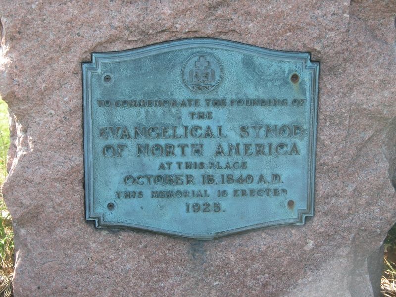Evangelical Synod of North America Marker image. Click for full size.