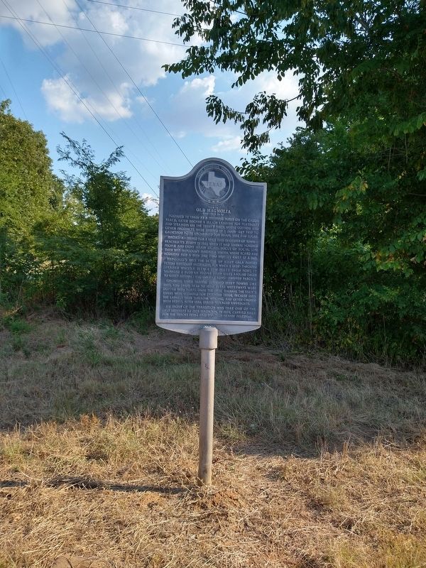 Site of Old Magnolia Marker image. Click for full size.