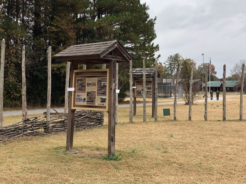 The Catawba Meadows Archaeology Site Marker image. Click for full size.