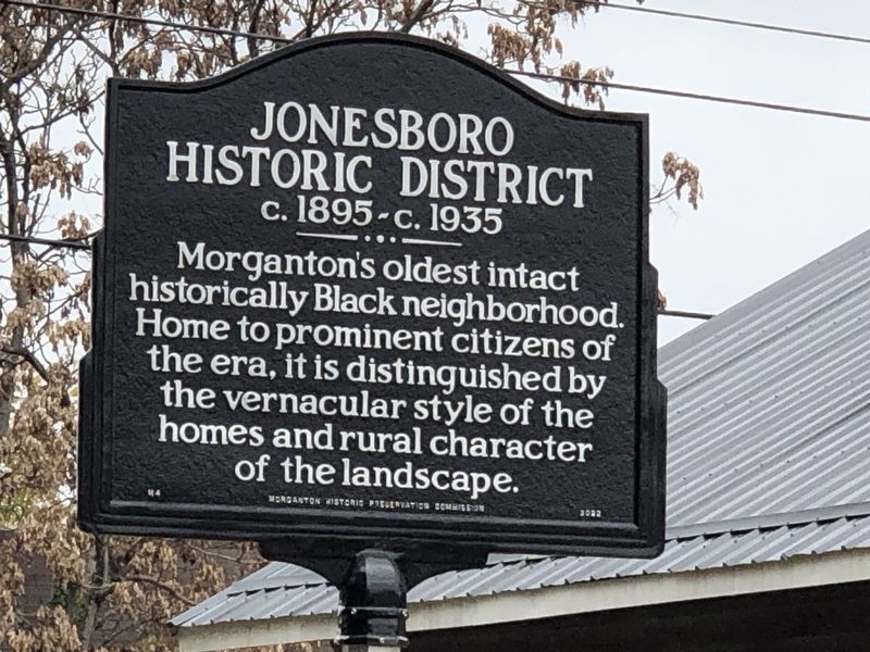 Jonesboro Historic District Marker image. Click for full size.