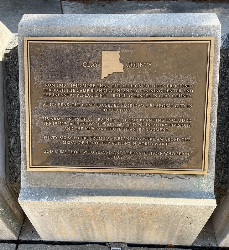Clay County Marker image. Click for full size.