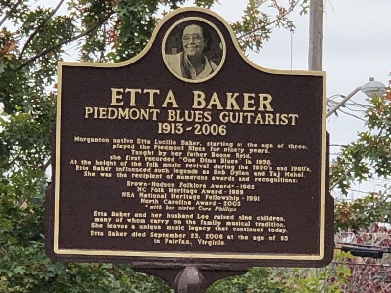 Etta Baker Marker image. Click for full size.