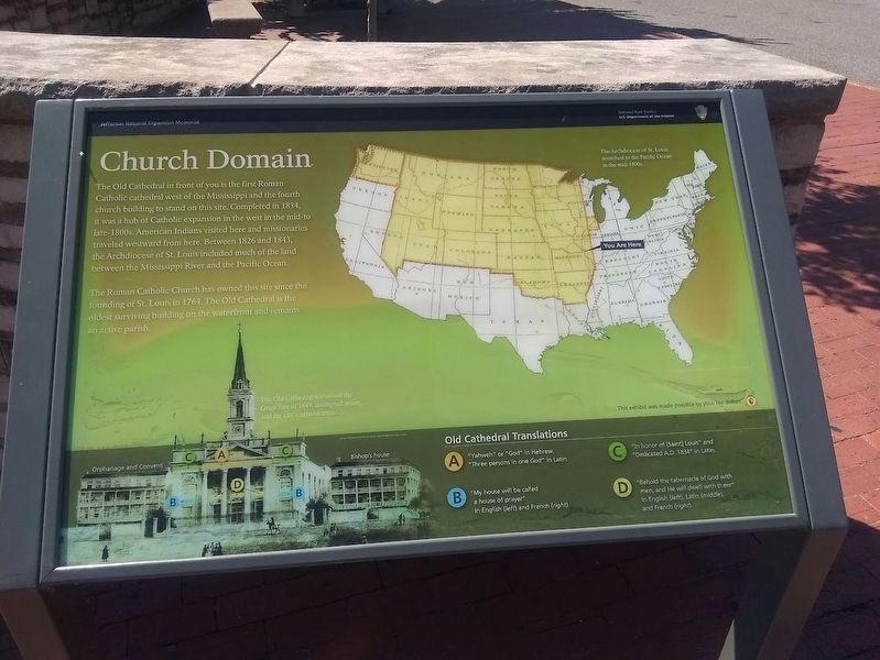 Church Domain Marker. Click for full size. Church Domain Marker image. Click for full size.