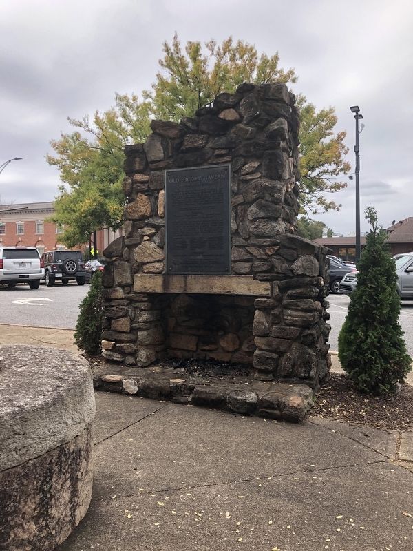 The Hickory Tavern Monument image. Click for full size.