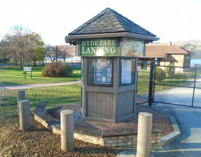 The Last "Albany Beef" Caught at Hyde Park Marker image. Click for full size.