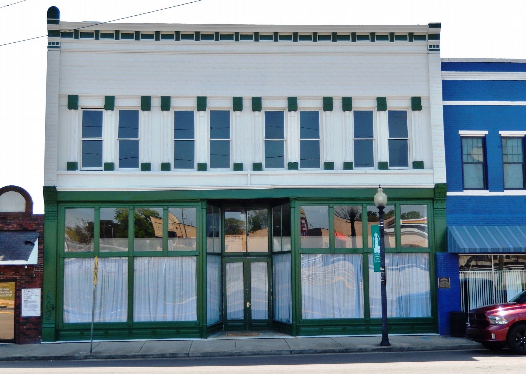 Gaffney Manufacturing Company Store (<i>west/front elevation</i>). Click for full size. Gaffney Manufacturing Company Store (<i>west/front elevation</i>) image. Click for full size.