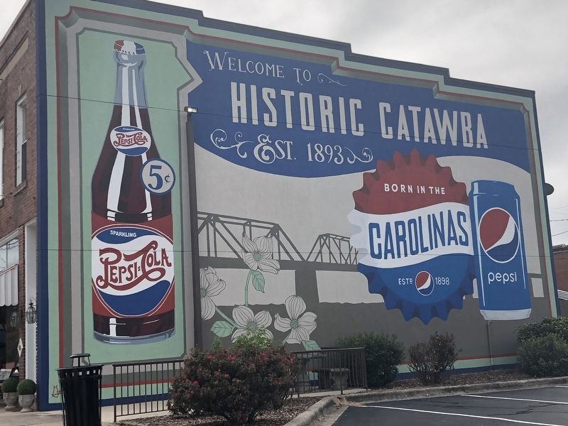 Mural in downtown Catawba image. Click for full size.