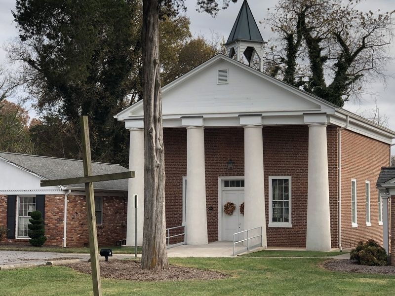 Wilkesboro Presbyterian Church Marker image. Click for full size.