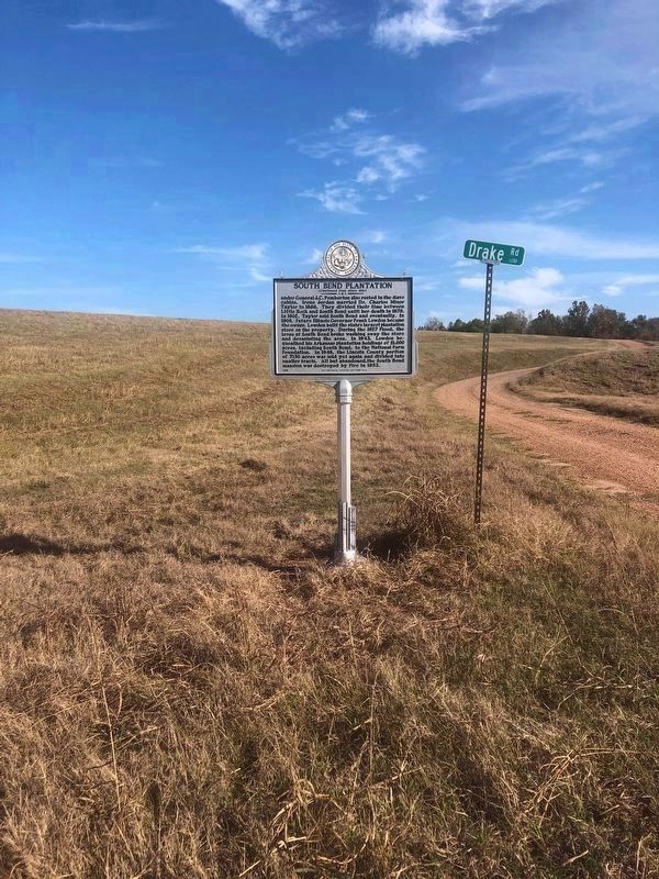South Bend Plantation Marker image. Click for full size.