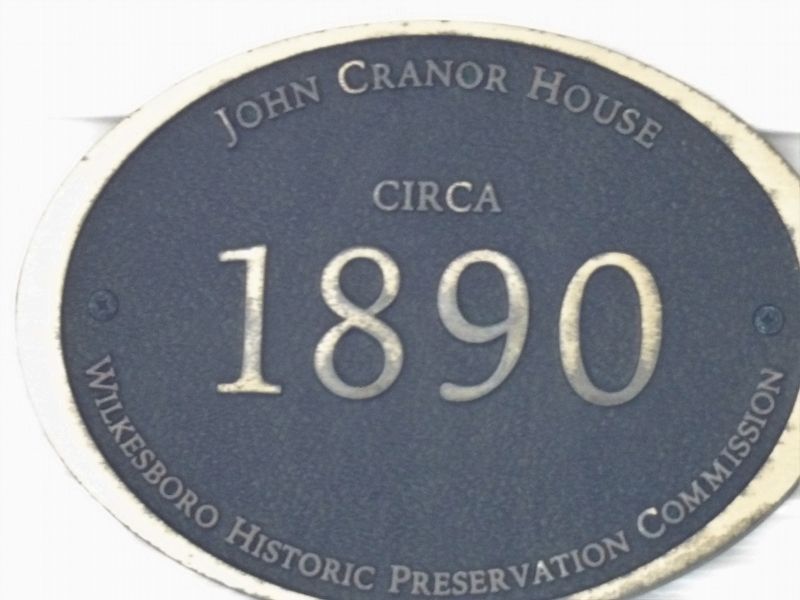 John Cranor House Marker image. Click for full size.