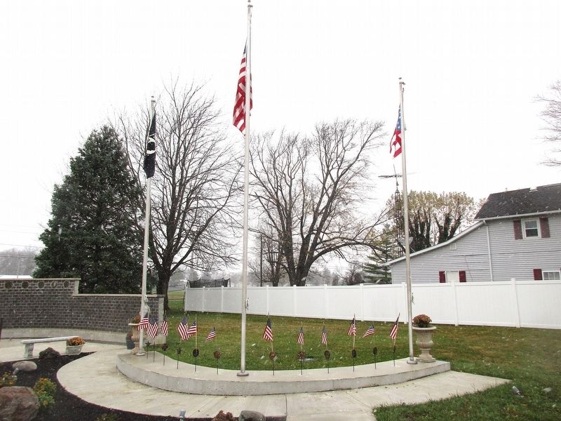 Waynesfield Veterans Memorial image. Click for full size.