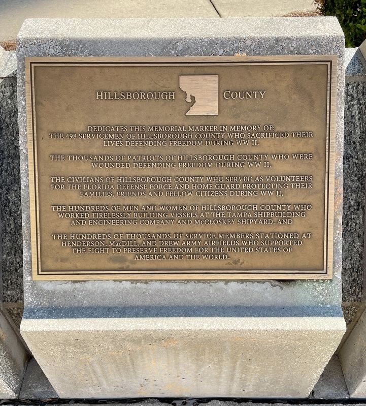 Hillsborough County Marker image. Click for full size.