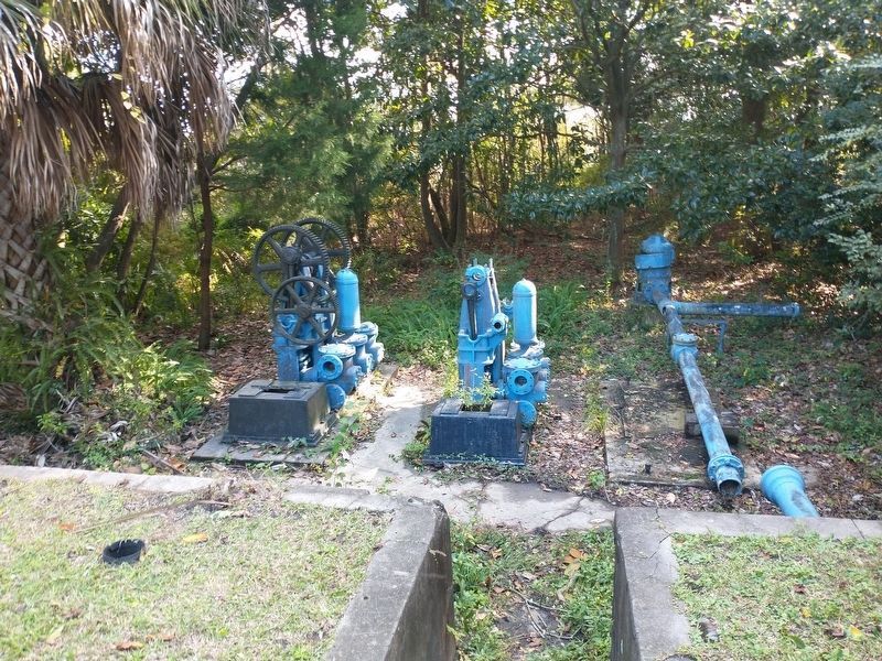 The Old Bonaventure Waterworks and Garden Marker image. Click for full size.