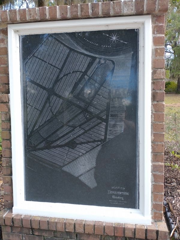 Bonaventure Cemetery Marker. Click for full size. Bonaventure Cemetery Marker image. Click for full size.