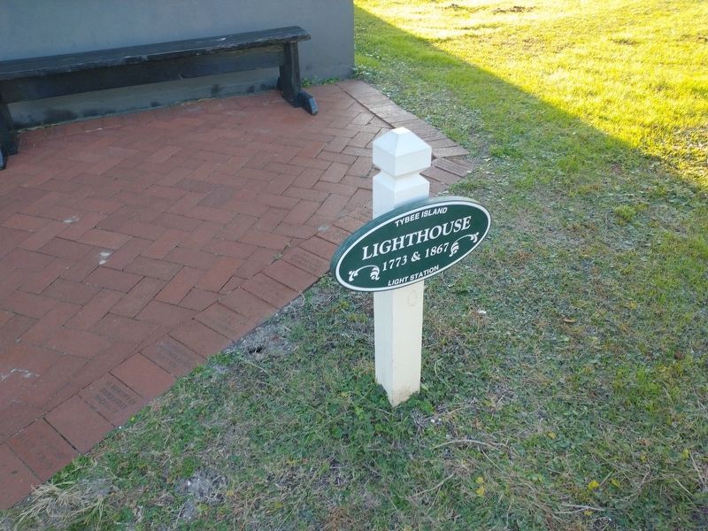 Tybee Lighthouse Marker. Click for full size. Tybee Lighthouse Marker image. Click for full size.