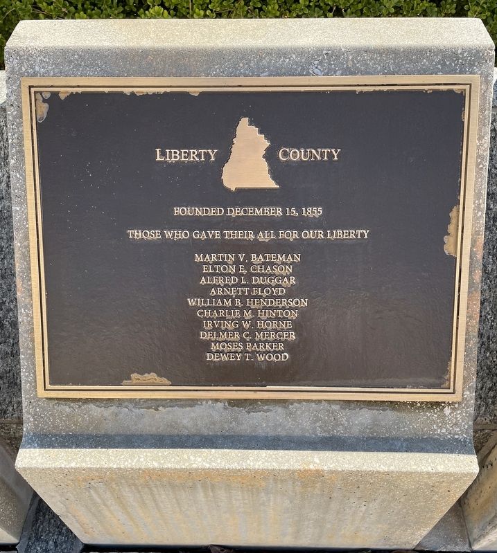 Liberty County Marker image. Click for full size.