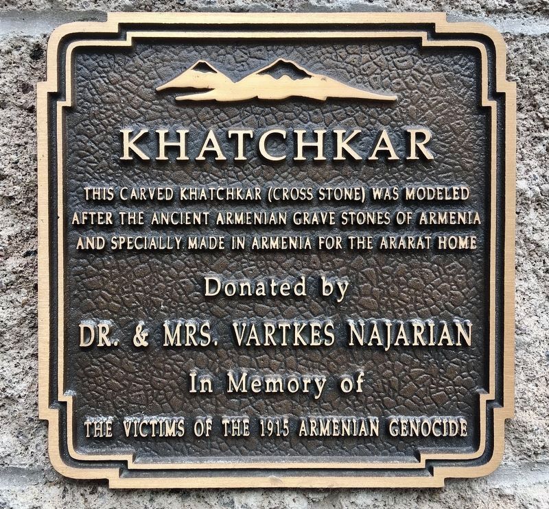 Khatchkar Marker image. Click for full size.