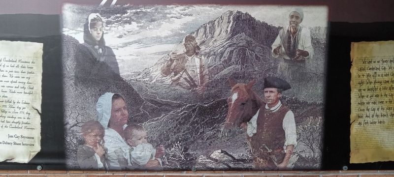 Stories of a journey through the Wilderness, into Kentucke... Marker image. Click for full size.