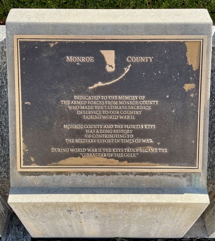 Monroe County Marker image. Click for full size.