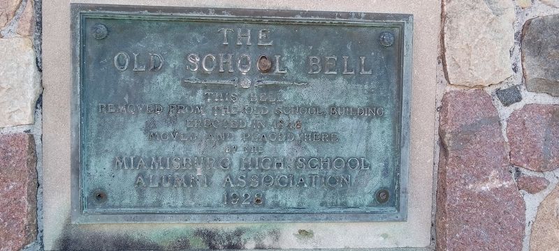 The Old School Bell Marker image. Click for full size.