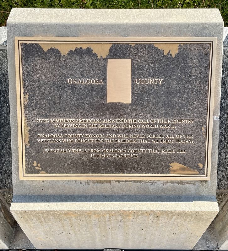 Okaloosa County Marker image. Click for full size.