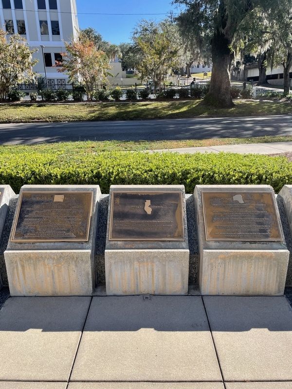 Palm Beach County Marker (left) image. Click for full size.