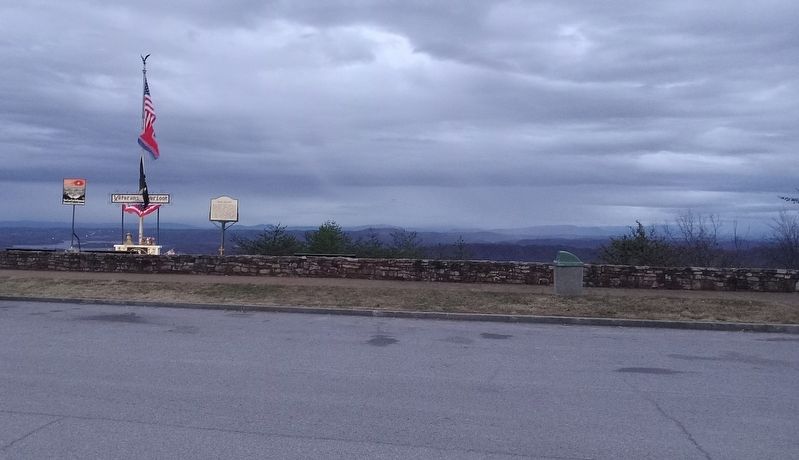 Veterans Overlook at Clinch Mountain image. Click for full size.