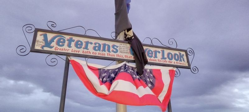 Veterans Overlook Marker image. Click for full size.