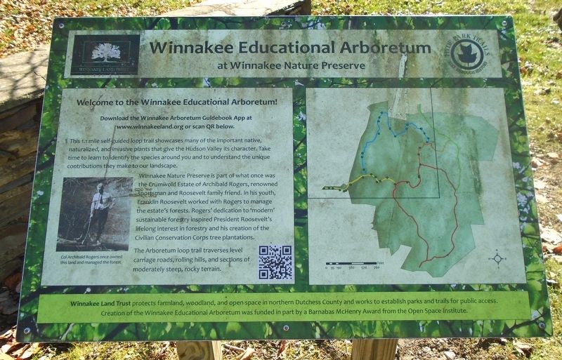 Winnakee Educational Arboretum Marker image. Click for full size.