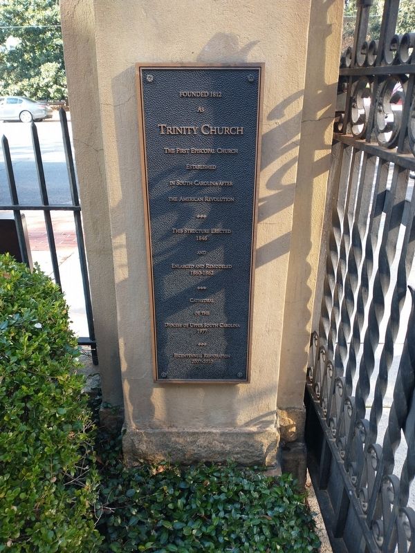 Trinity Church Marker image. Click for full size.