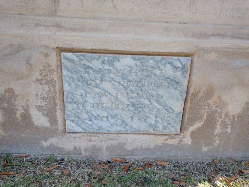 Trinity Church Cornerstone image. Click for full size.