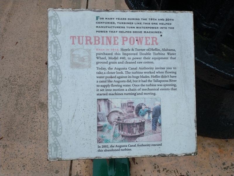 Turbine Power Marker image. Click for full size.
