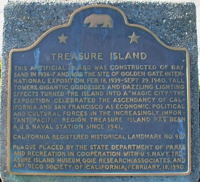 Treasure Island Marker image. Click for full size.