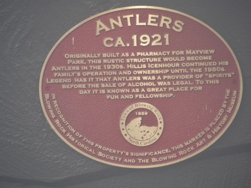 Antlers Marker image. Click for full size.