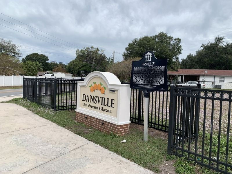Dansville Marker image. Click for full size.