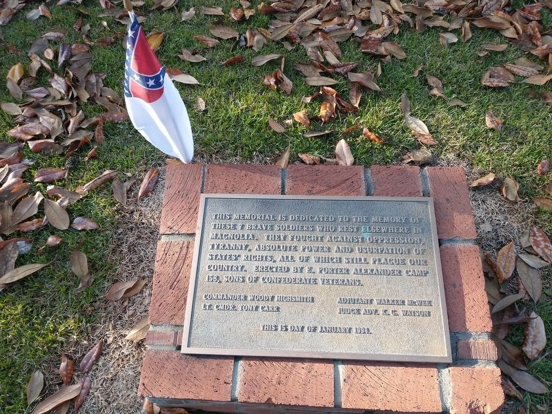This Memorial Marker image. Click for full size.