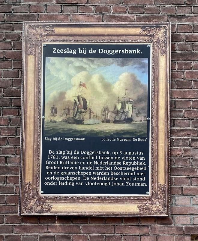 Zeeslag bij de Doggersbank / Battle of Dogger Bank Marker. Click for full size. Zeeslag bij de Doggersbank / Battle of Dogger Bank Marker image. Click for full size.
