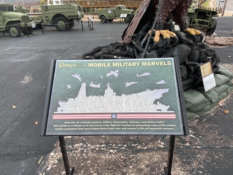Ripley's Mobile Military Marvels Memorial image. Click for full size.
