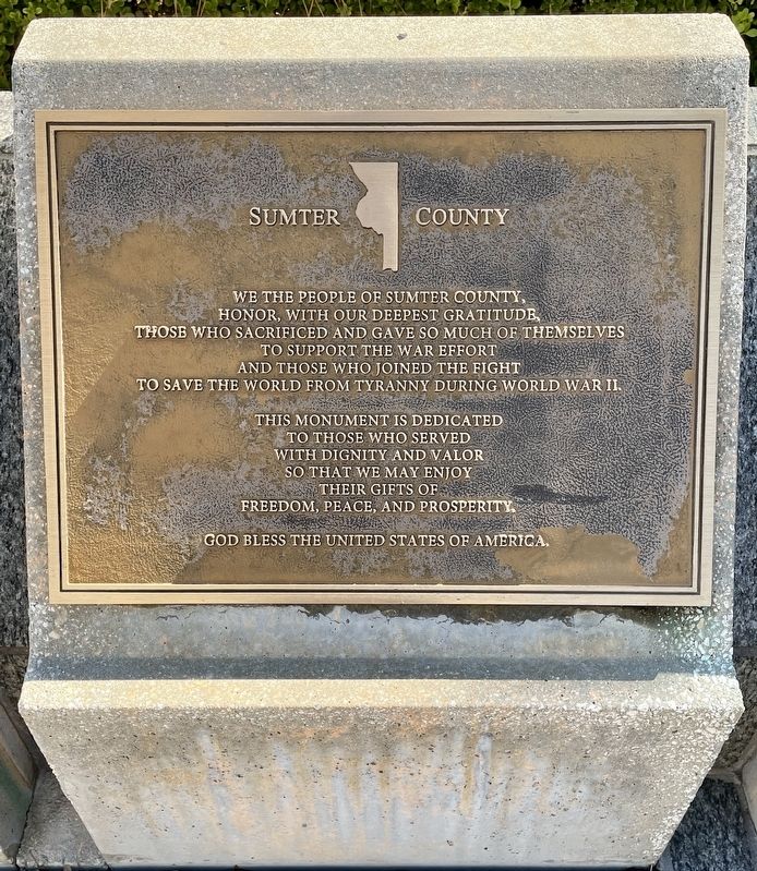 Sumter County Marker image. Click for full size.