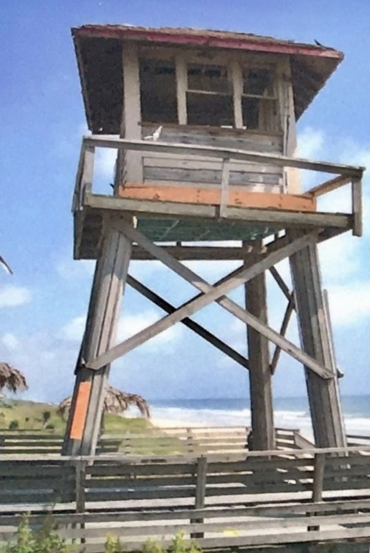 Florida�s last existing WW II Submarine Observation Tower image. Click for full size.
