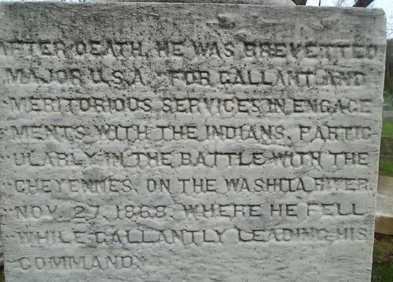 Brev't. Maj. Louis McLane Hamilton Bio image. Click for full size.