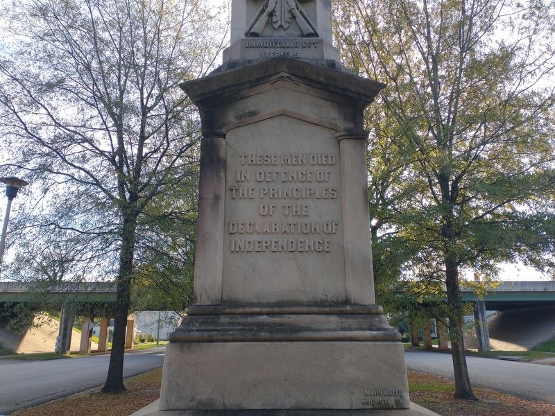 Augusta Civil War Memorial Marker image. Click for full size.