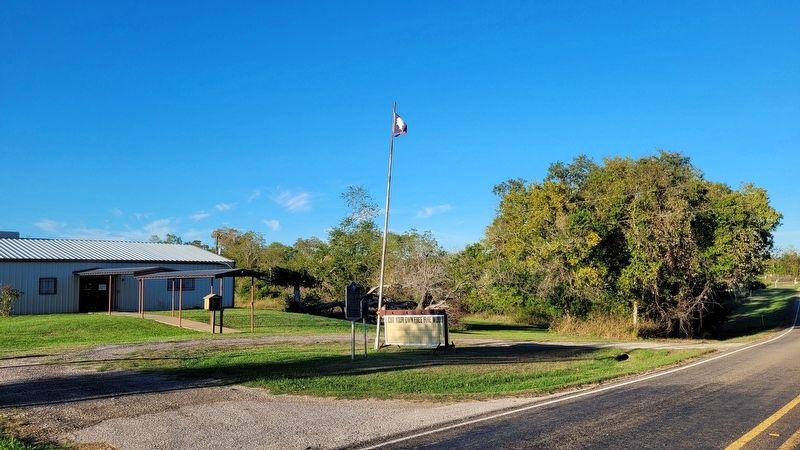 The view of the markers from across the street image. Click for full size.