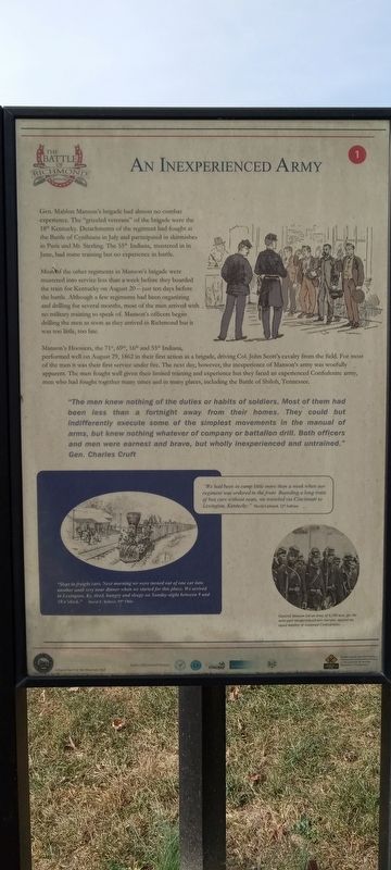 An Inexperienced Army Marker image. Click for full size.