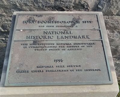 Fort Boonsborough Site Marker. Click for full size. Fort Boonsborough Site Marker image. Click for full size.