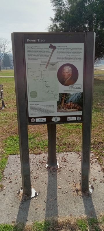 Boone Trace Marker image. Click for full size.