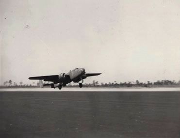 One of the Doolittle Raiders during training at Eglin circa March 1942; photo J.R. Stork image. Click for full size.