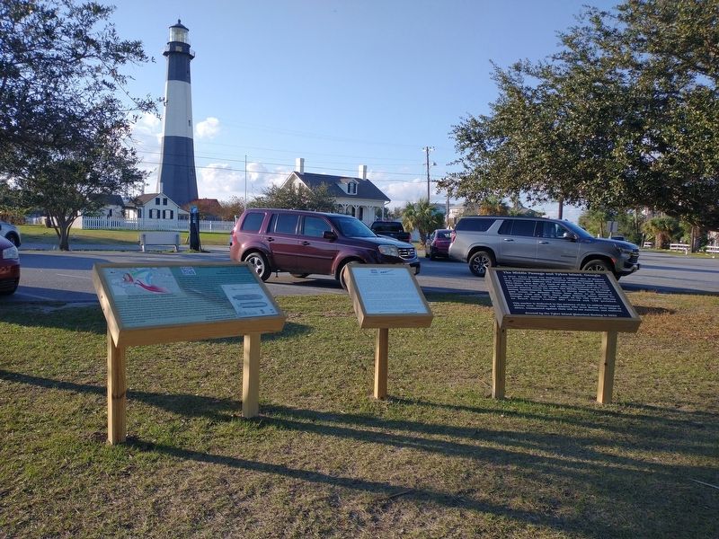 The Middle Passage and Tybee Island, Georgia Marker image. Click for full size.